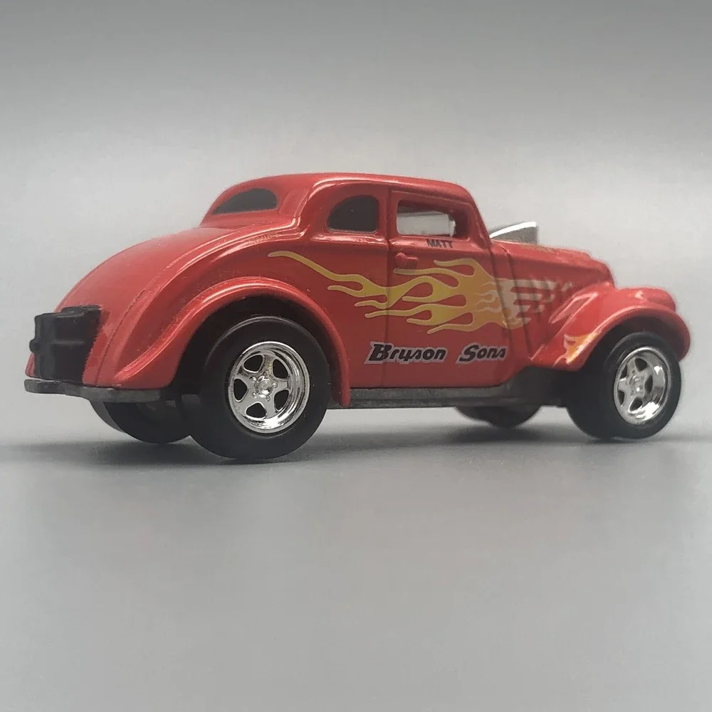 Johnny Lightning 1933 '33 Willys Gasser Car Bryson & Sons Red Diecast 1/64 Scale
